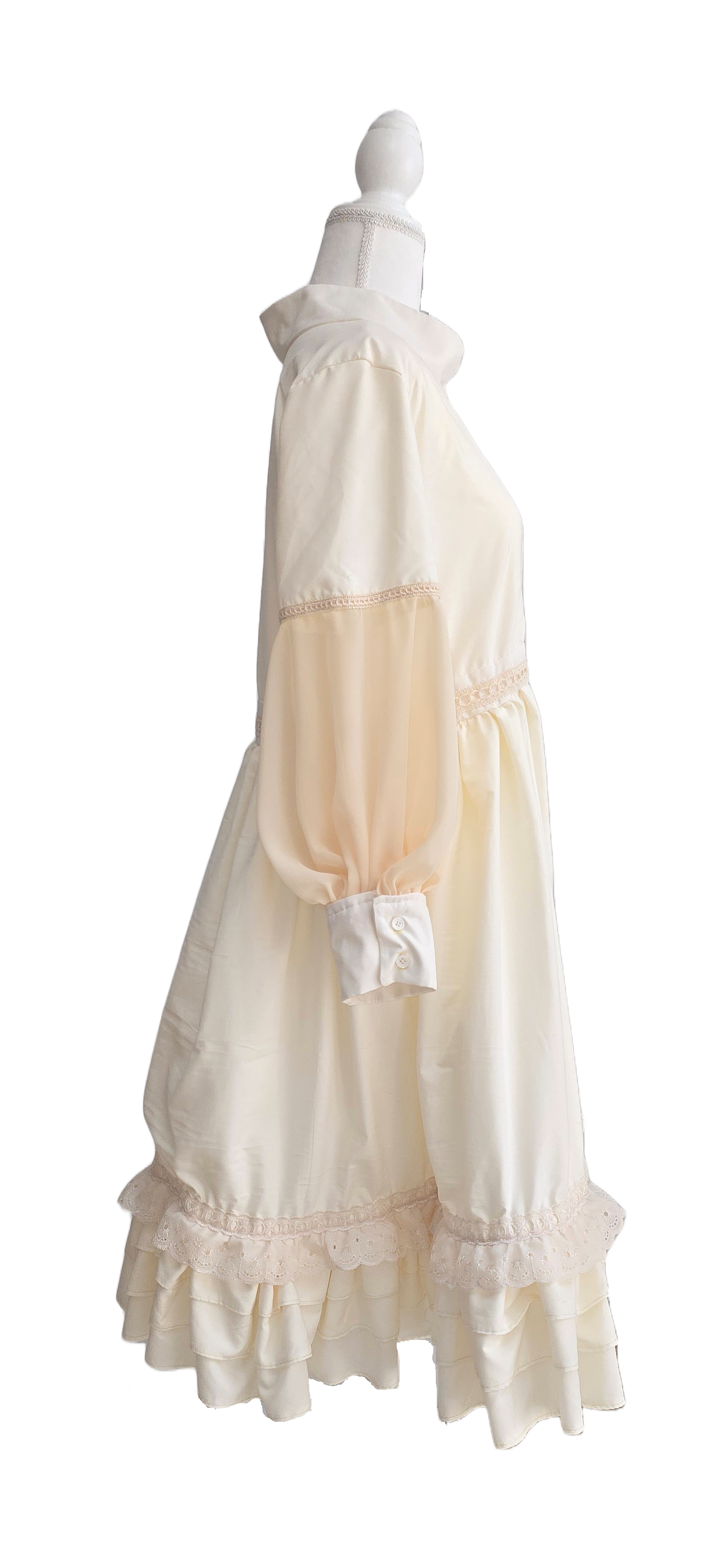 Cream Long Underdress