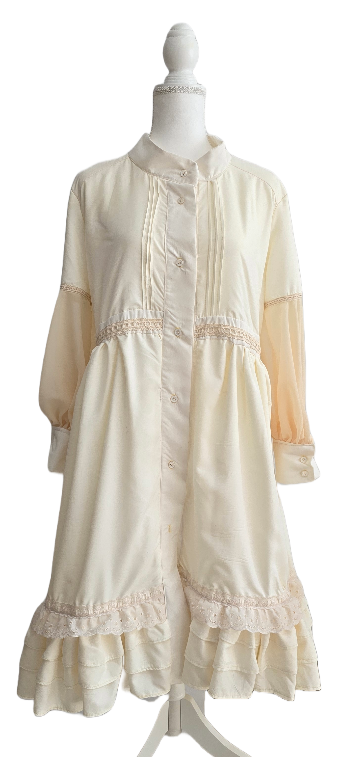 Cream Long Underdress