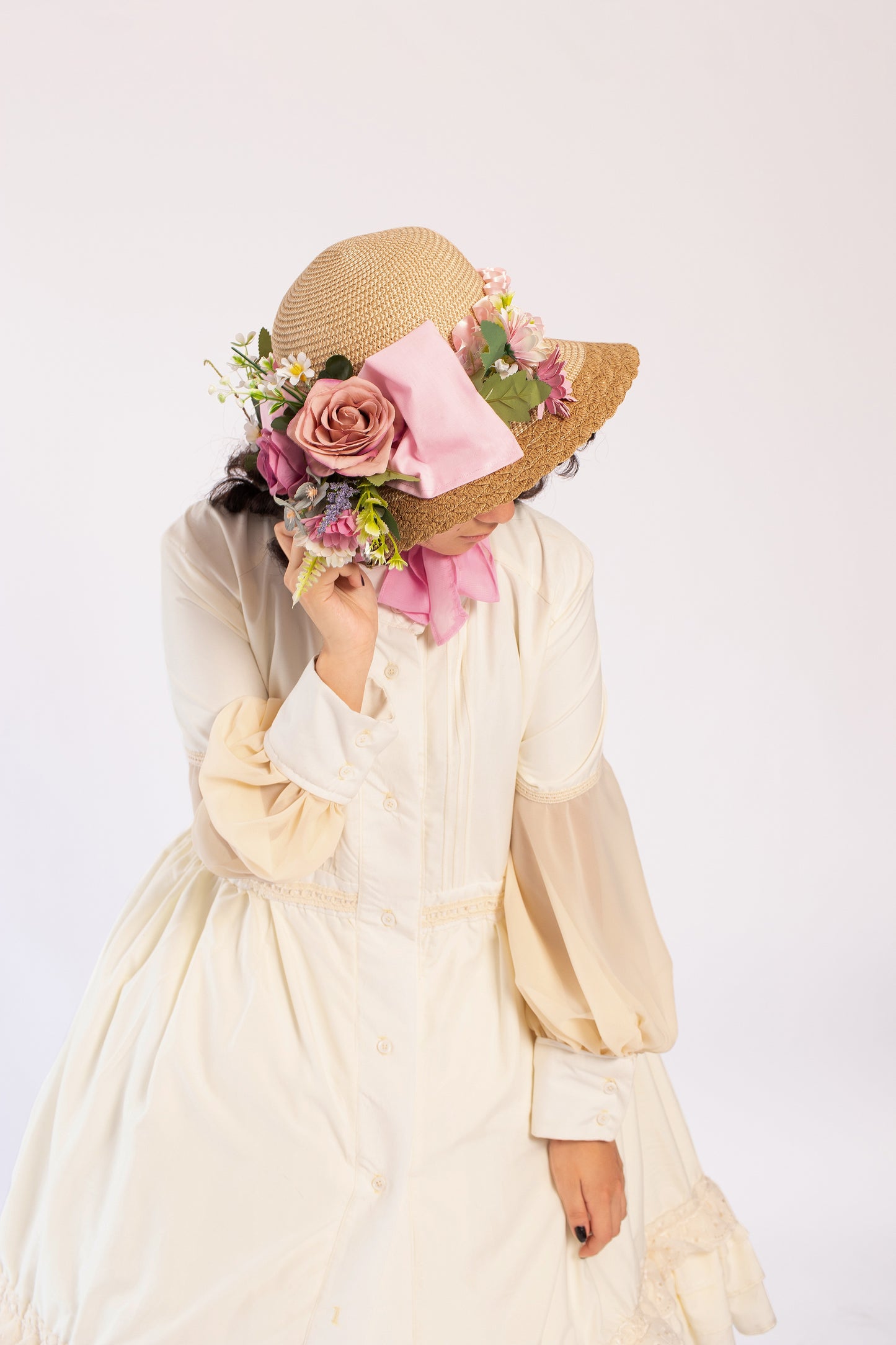 Lolita Pink Bonnet