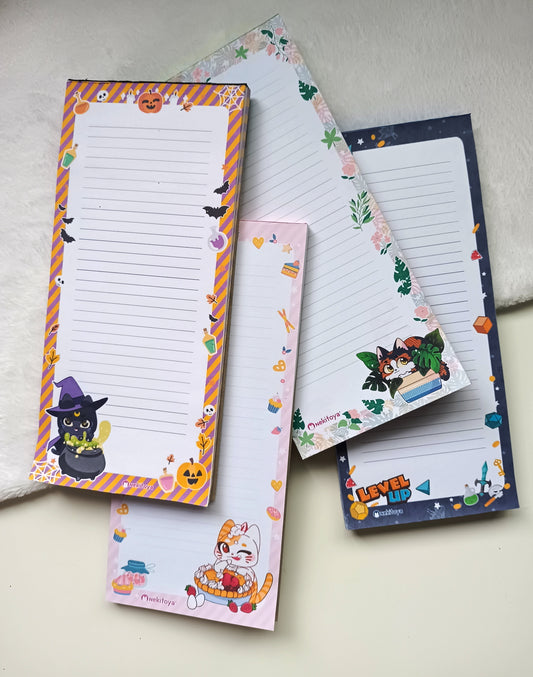 Cat-o-ween Notepad