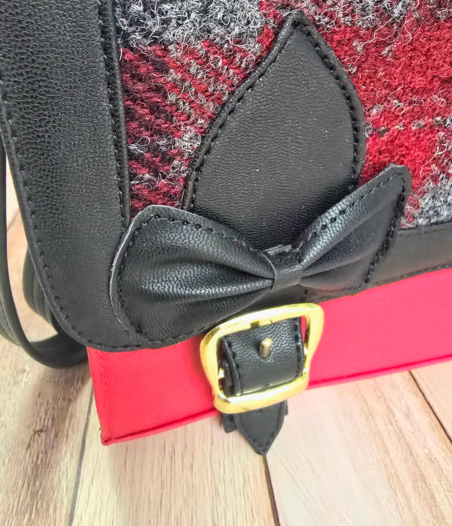Tartan Satchel