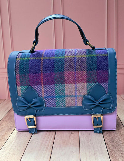 Tartan Satchel