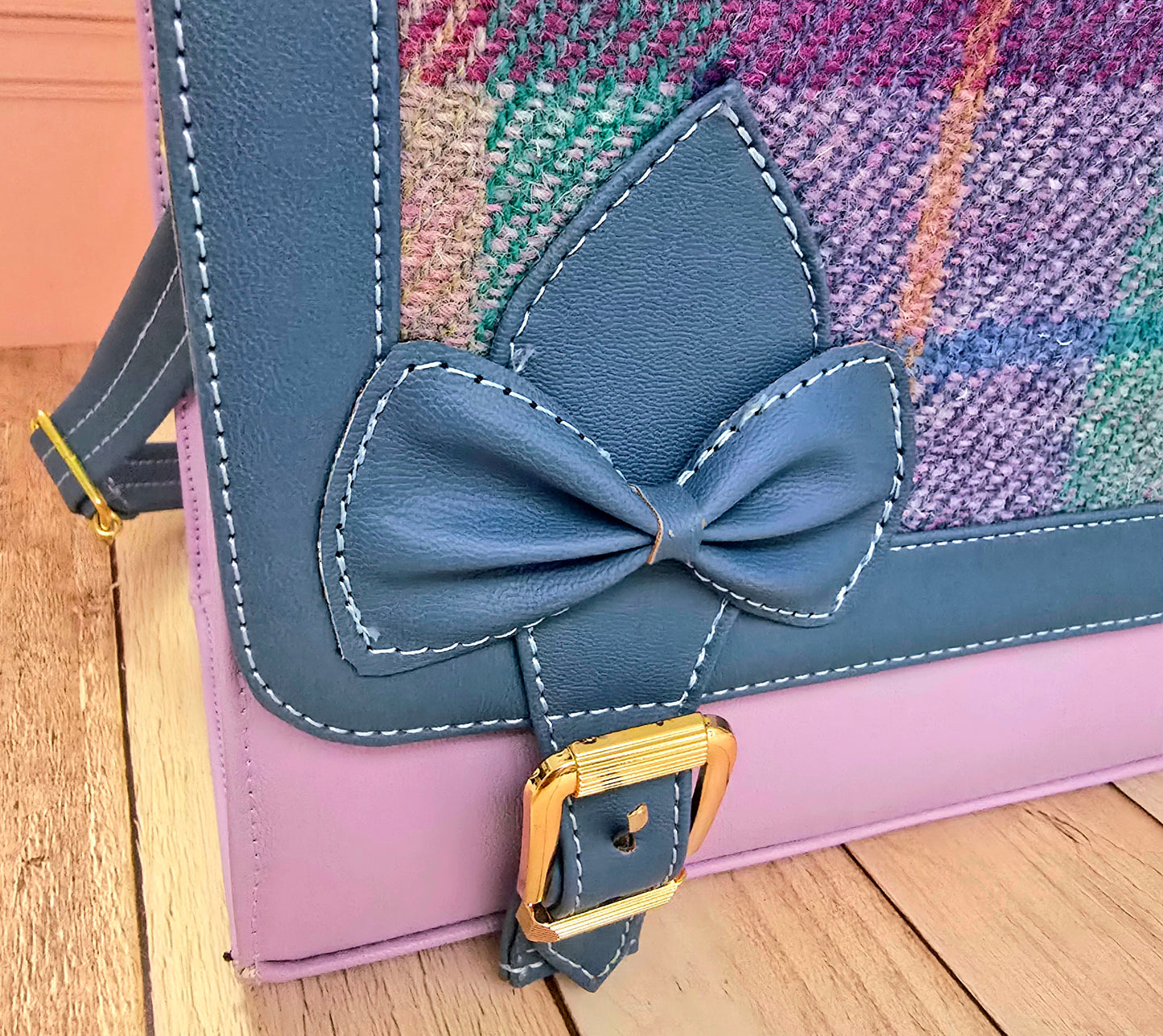 Tartan Satchel