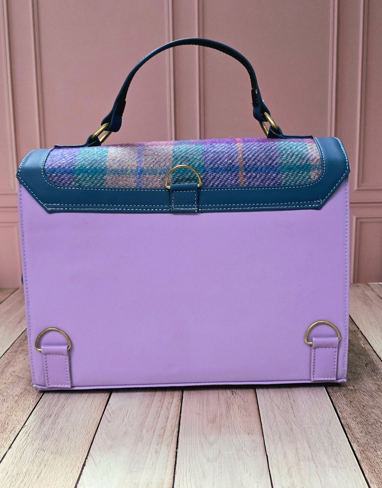 Tartan Satchel
