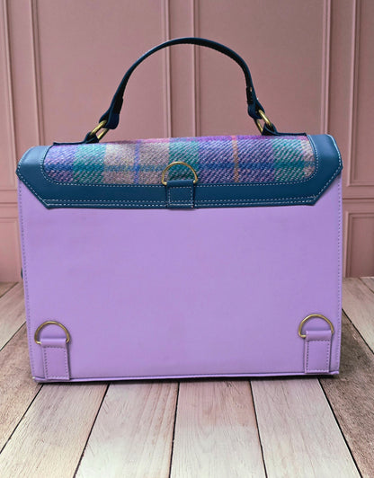 Tartan Satchel