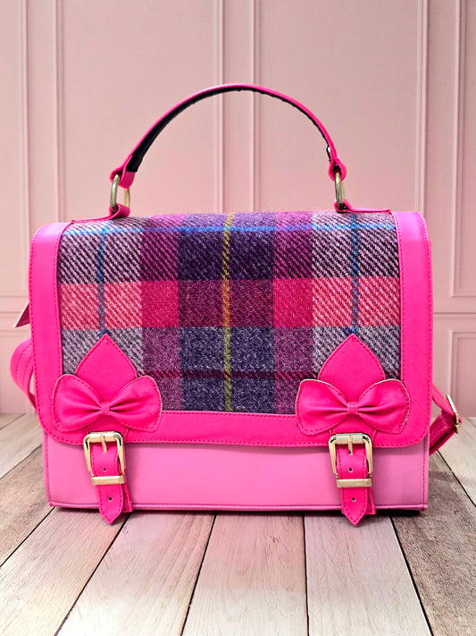 Tartan Satchel