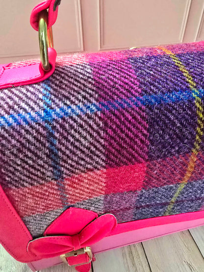 Tartan Satchel