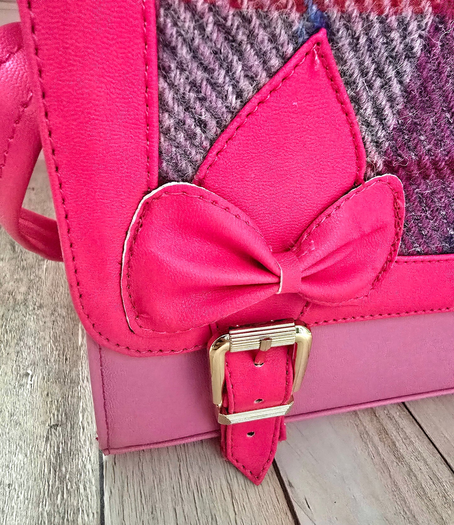 Tartan Satchel