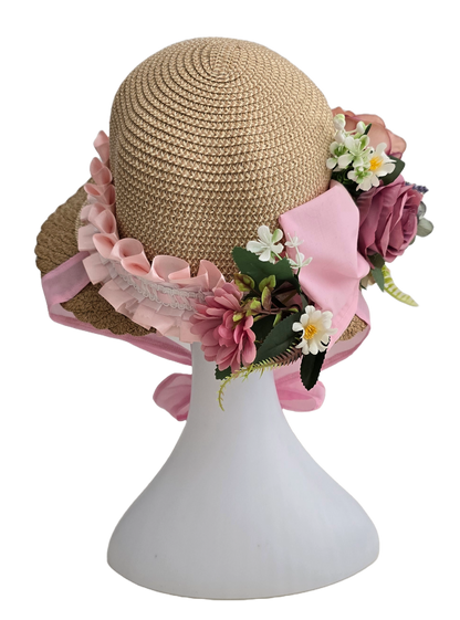 Lolita Pink Bonnet