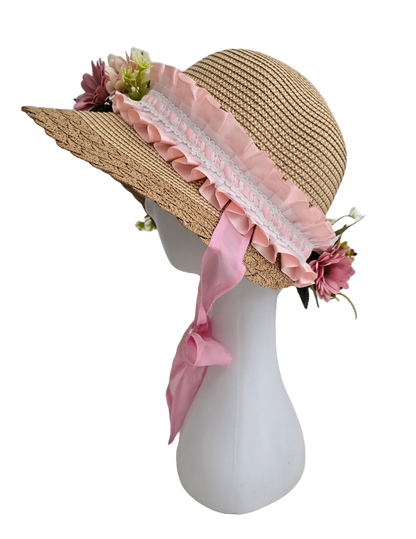 Lolita Pink Bonnet