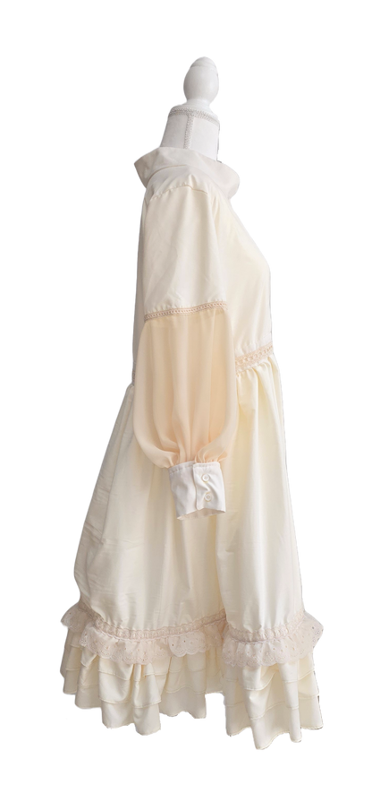Cream Long Underdress