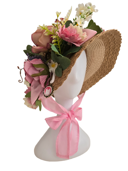 Lolita Pink Bonnet
