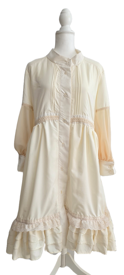 Cream Long Underdress