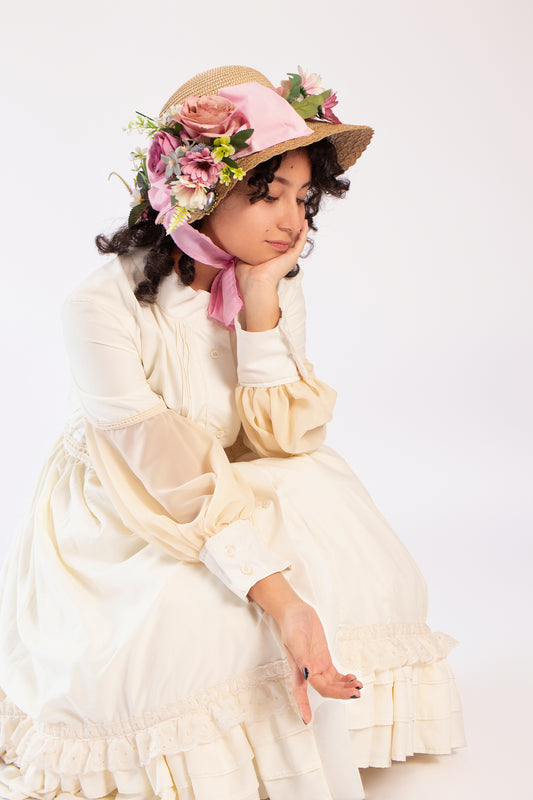 Lolita Pink Bonnet