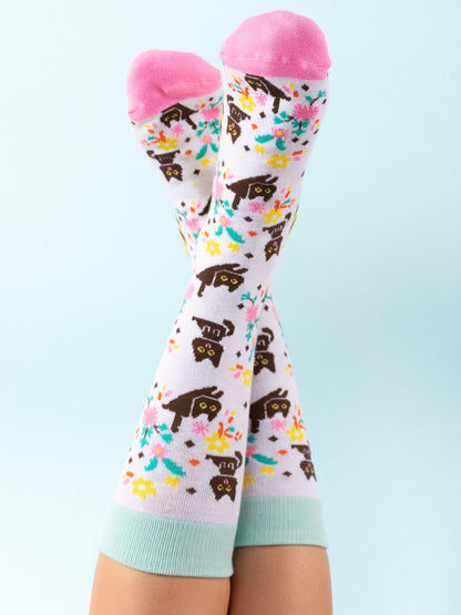 Candy Kitty Socks