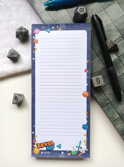 Level Up! Notepad
