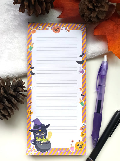 Cat-o-ween Notepad